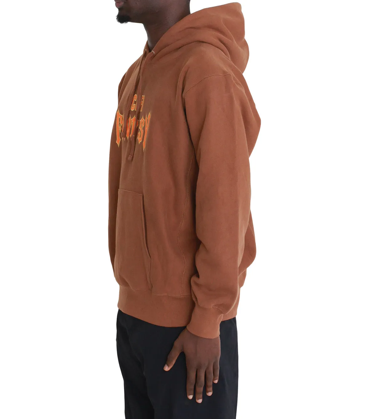 Sci-Fi Fantasy Biker Hood Brown