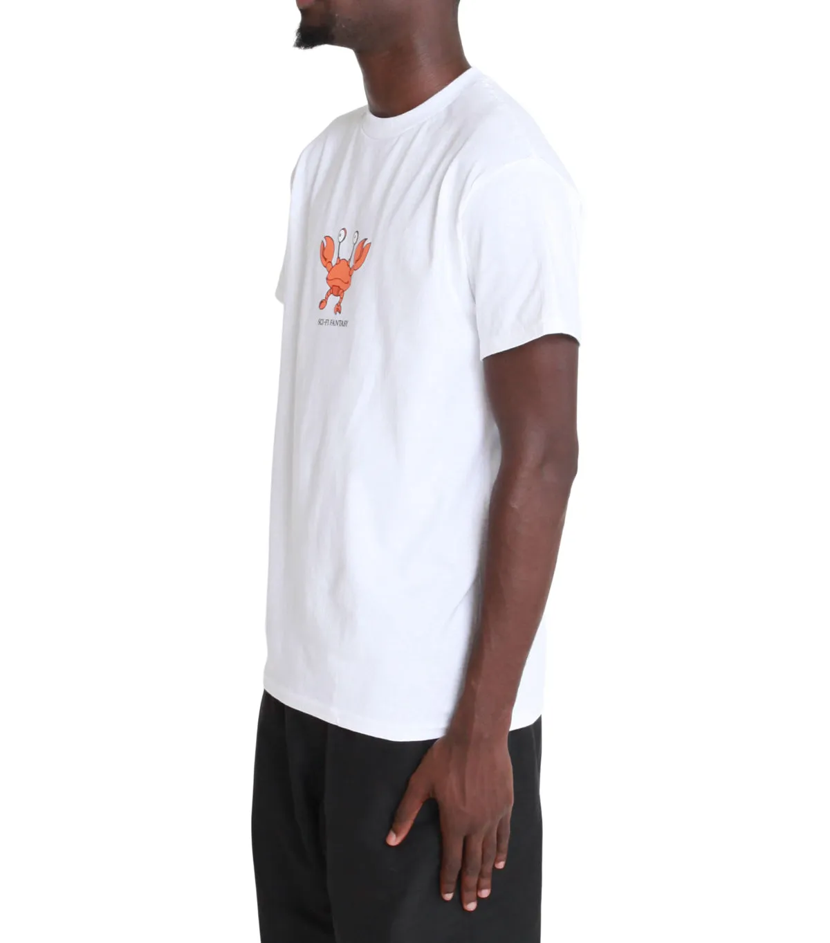 Sci-Fi Fantasy Crab Tee T-Shirt White