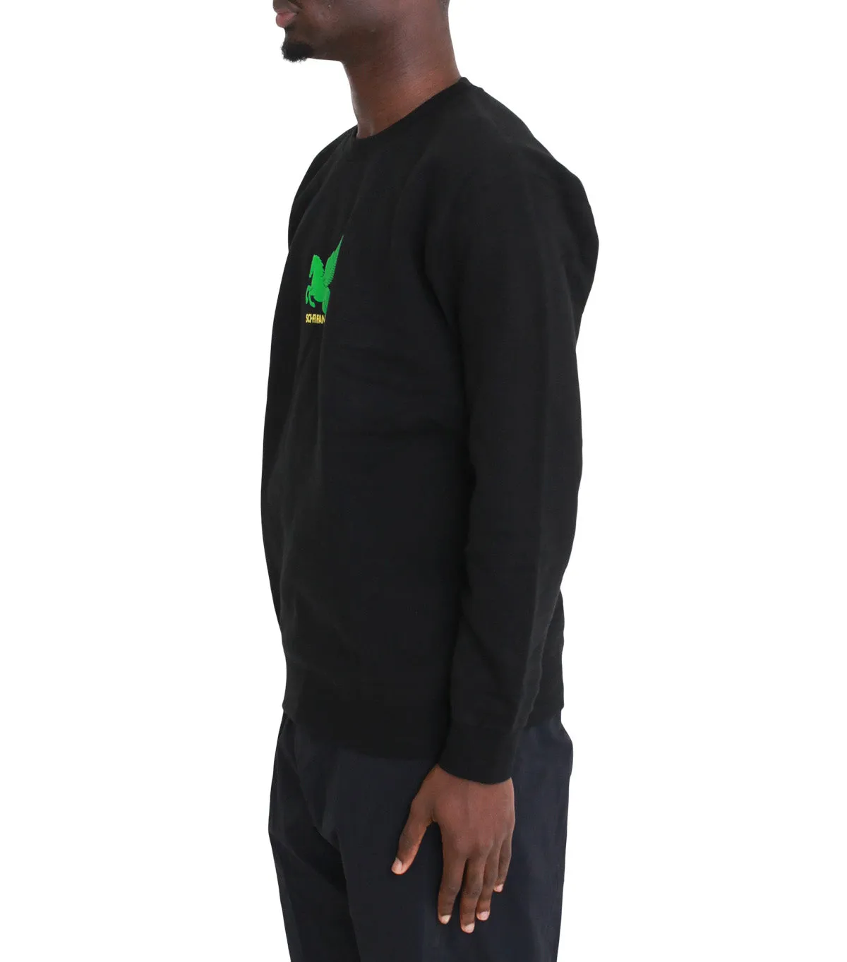 Sci-Fi Fantasy Pegasus Crew Black