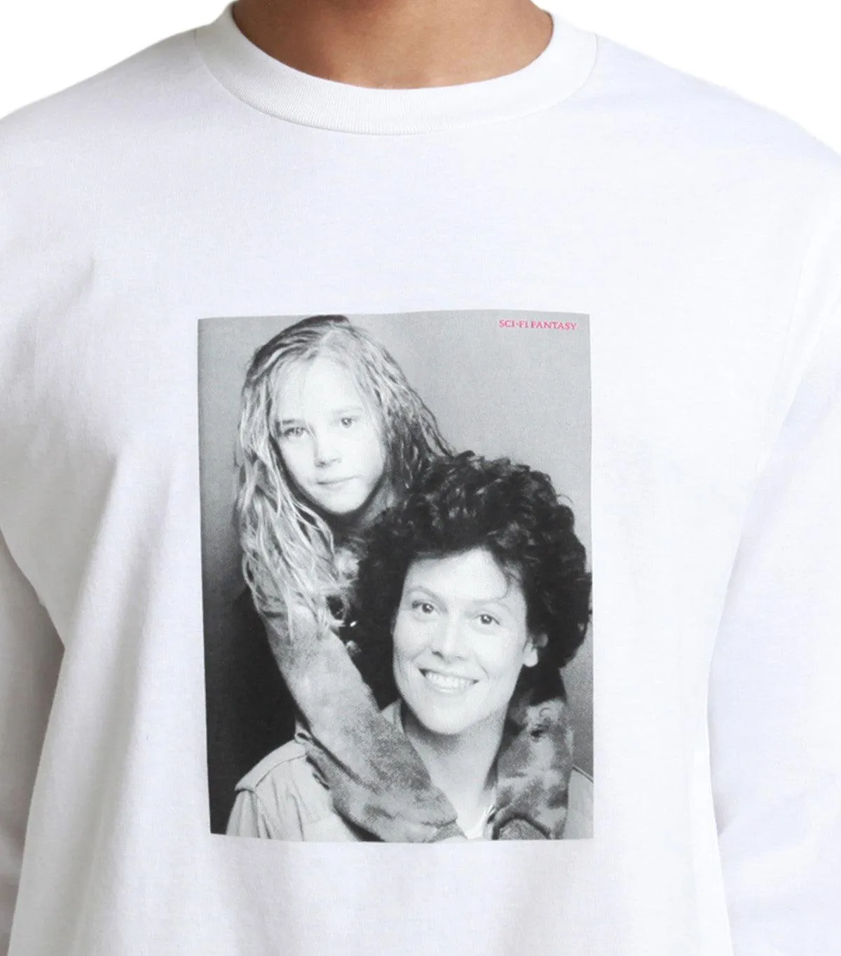 Sci-Fi Fantasy Ripley Long Sleeve Tee White