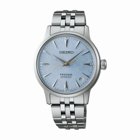 Seiko Presage ??Frozen Skydiving?? Diamond Cocktail Time Ladies Watch SRPL61J1