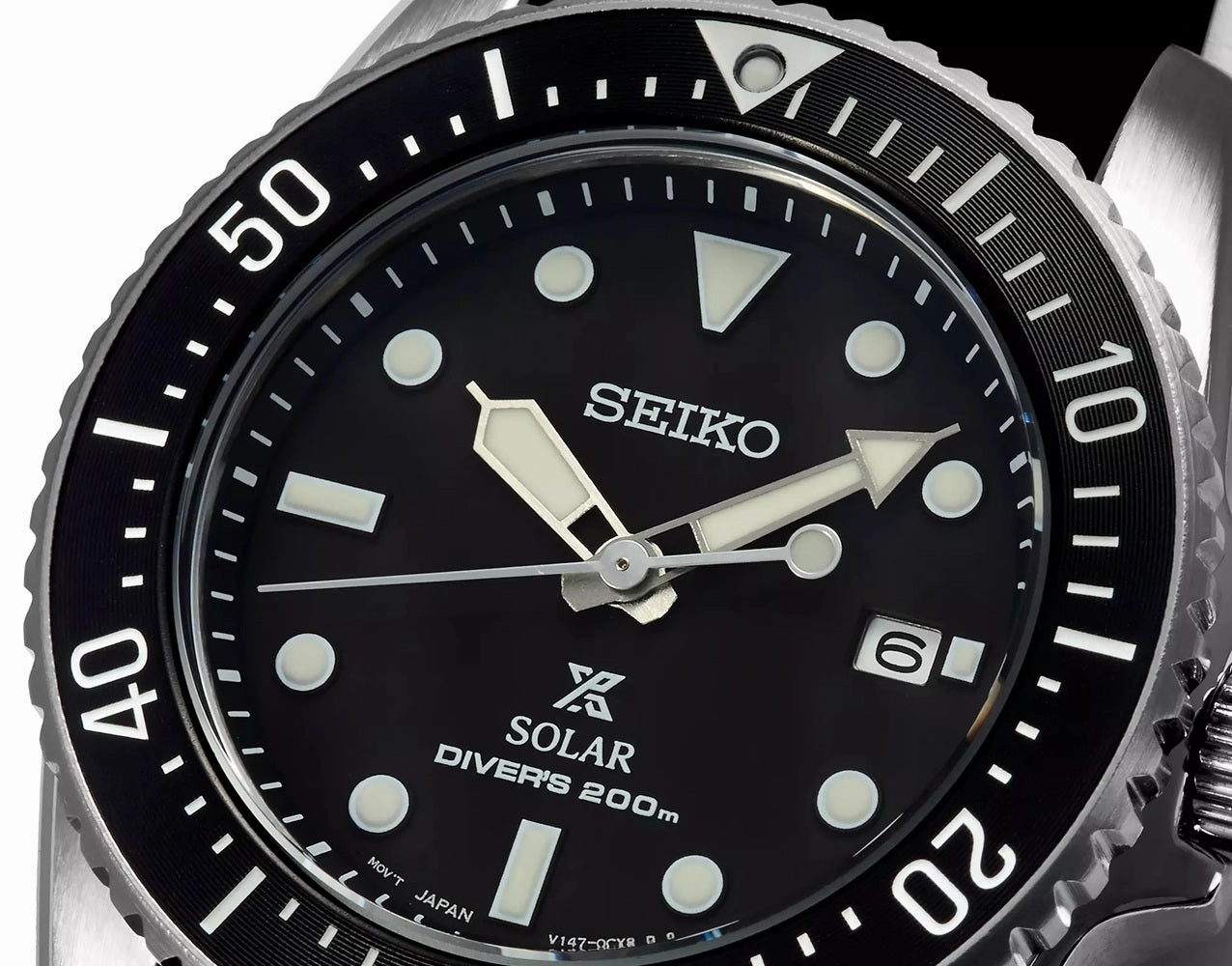 Seiko Prospex Compact Solar Divers Watch SNE573P1