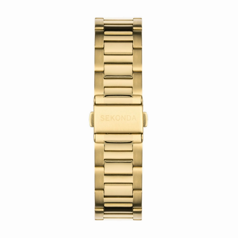 Sekonda Circuit Chronograph Men??s Gold Plated Watch 30203