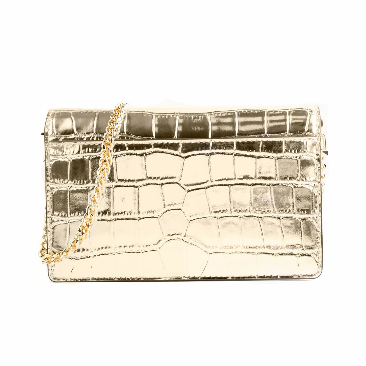 Shoulder Bag Michael Kors 32F4GJ6C8K-PALE-GOLD Golden 22 x 14 x 6 cm