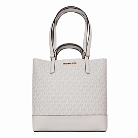 Shoulder Bag Michael Kors Kelli White 30 x 27 x 9 cm