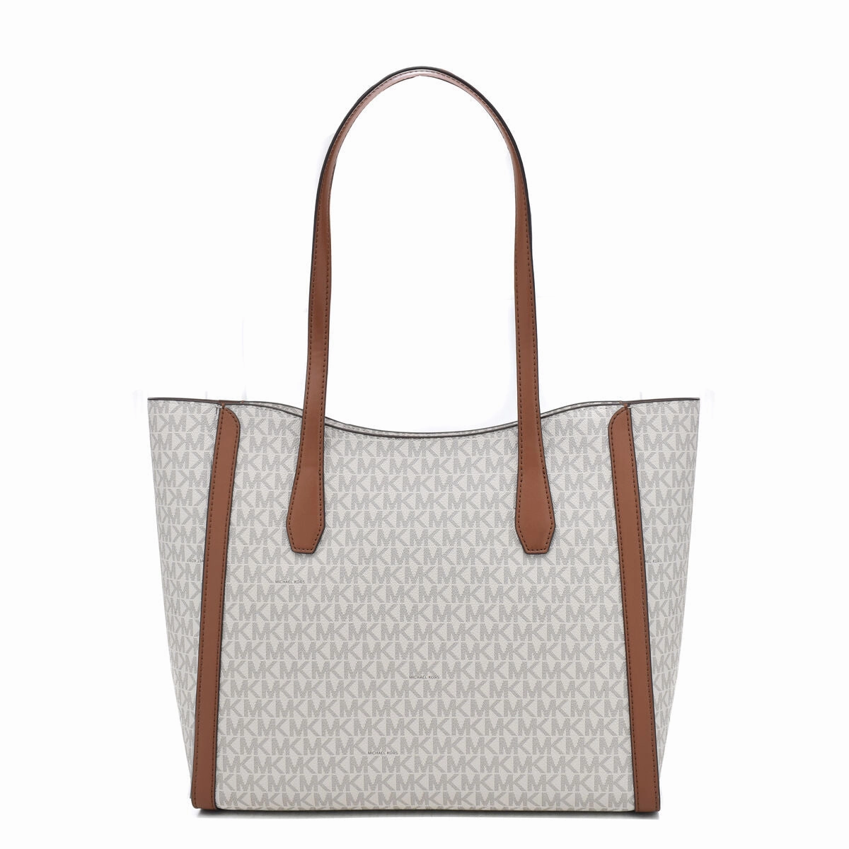 Shoulder Bag Michael Kors Leida Beige 34 x 29 x 12 cm