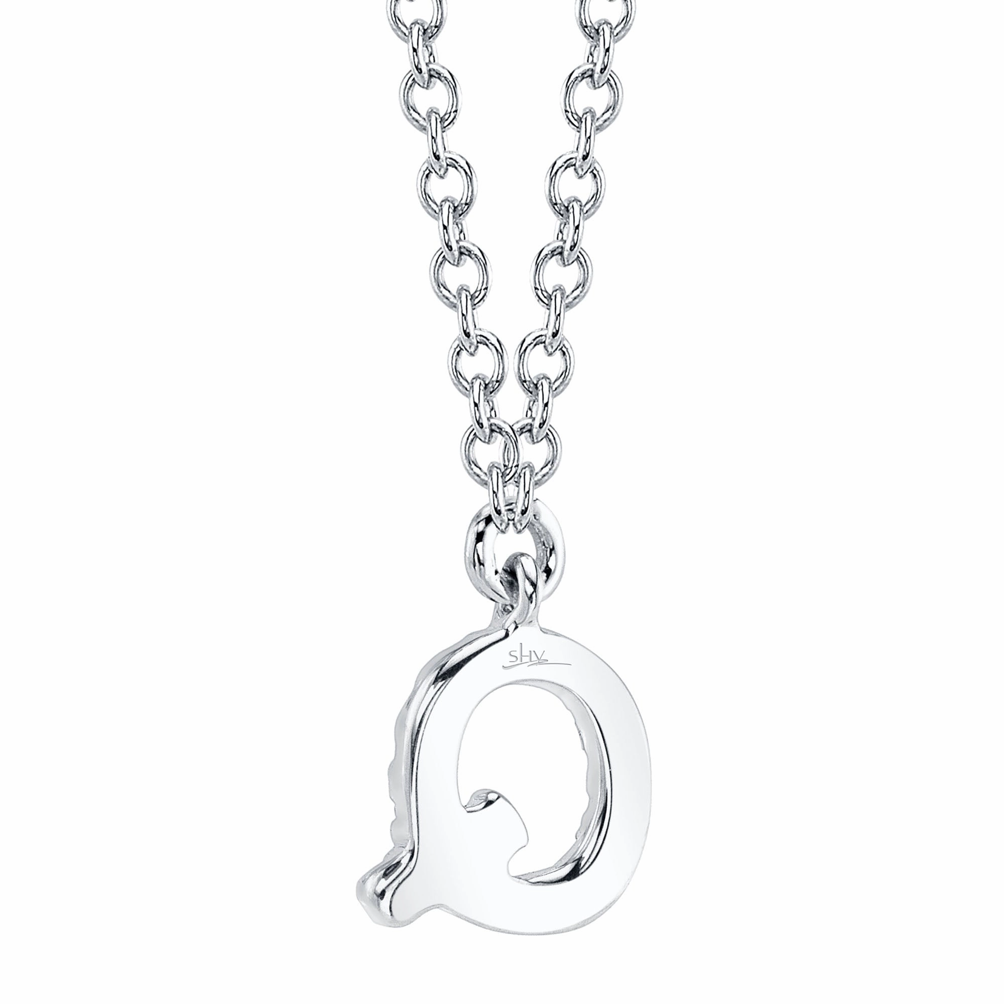 Shy Creation 0.05Ct Diamond Necklace - Initial Q SC55007903-Q