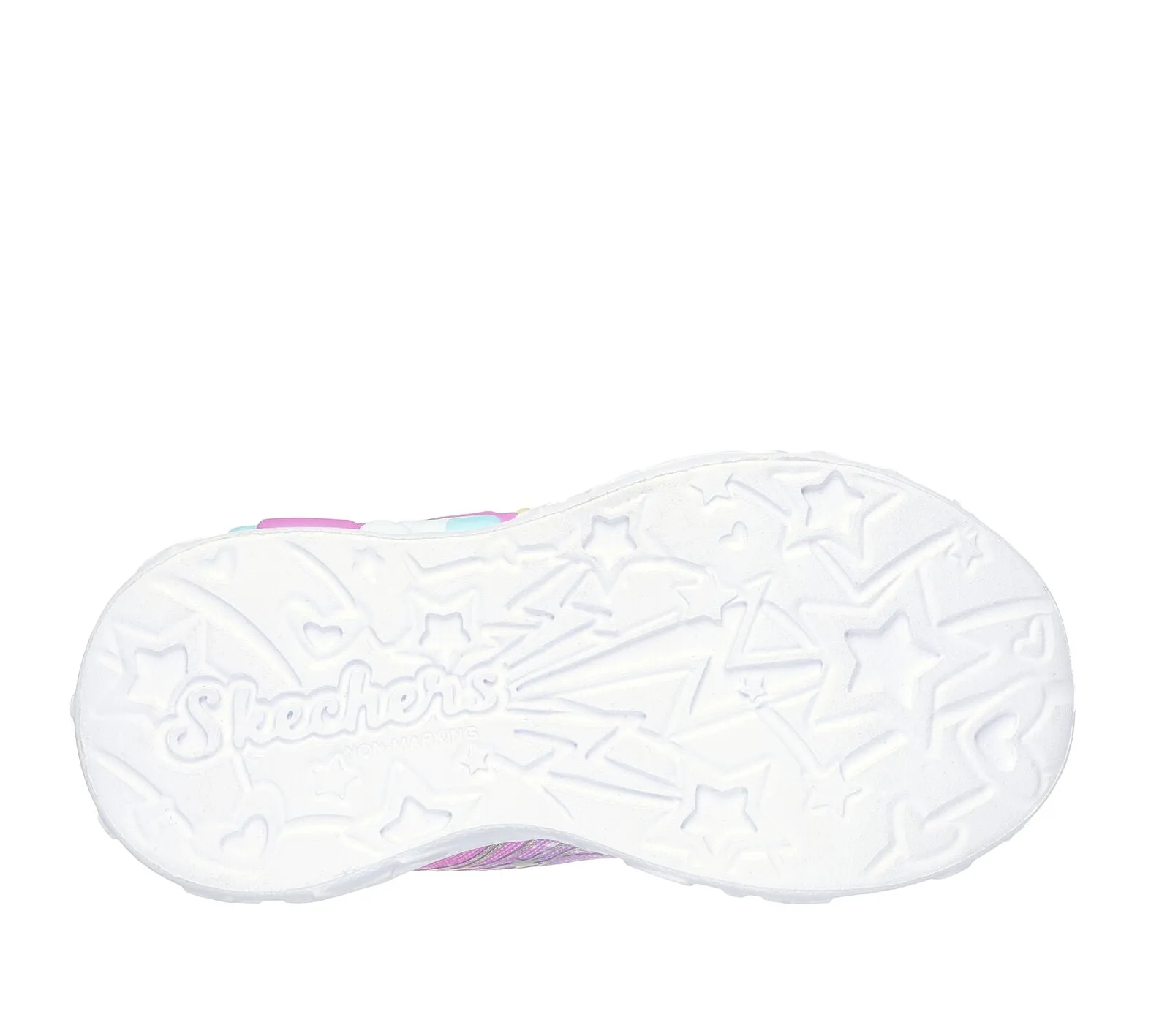 Skechers Pink/Turquoise Unicorn Charmer Lil Stellar Toddler Sneaker
