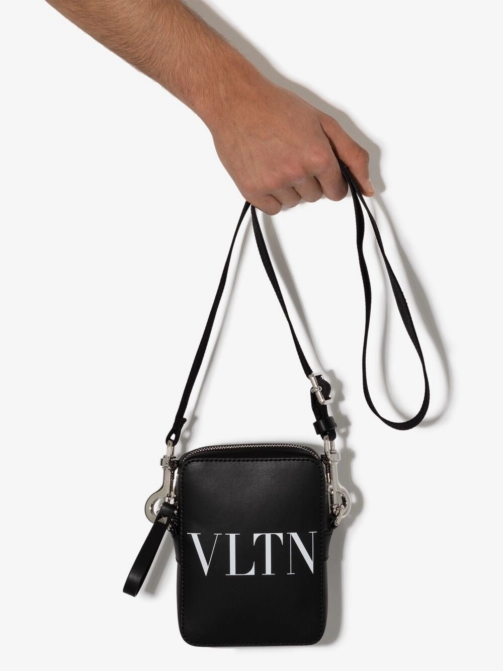 Small leather crossbody bag
