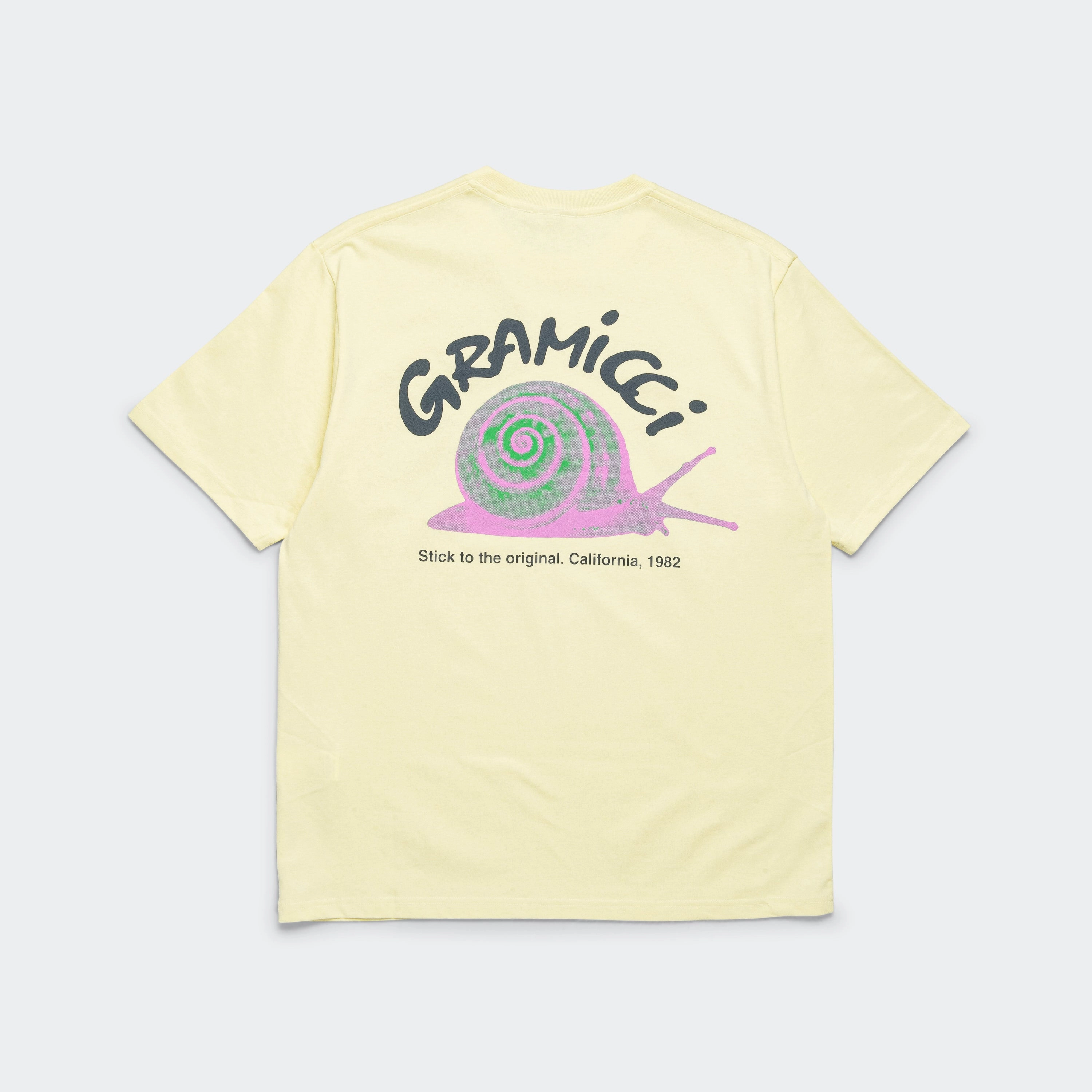 Snail Tee - Lemon
