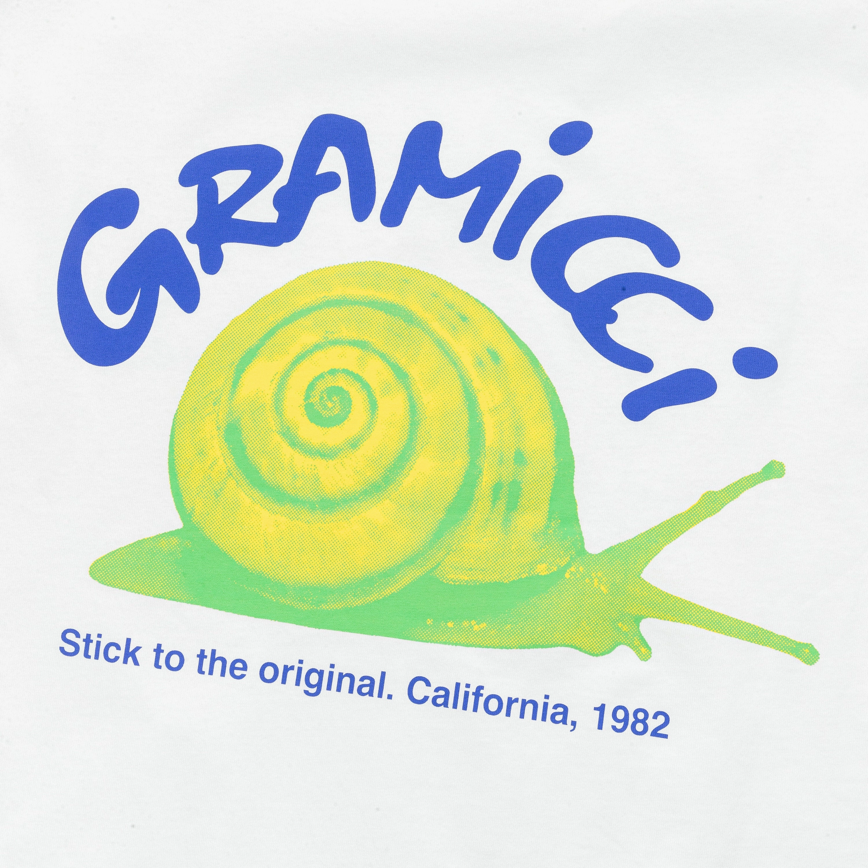Snail Tee - White