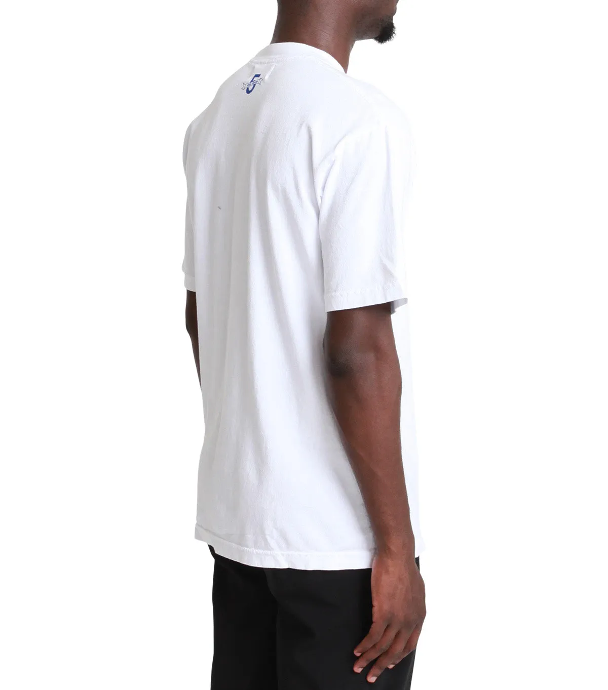 SOMEWHERE 5-Year Logo T-Shirt White