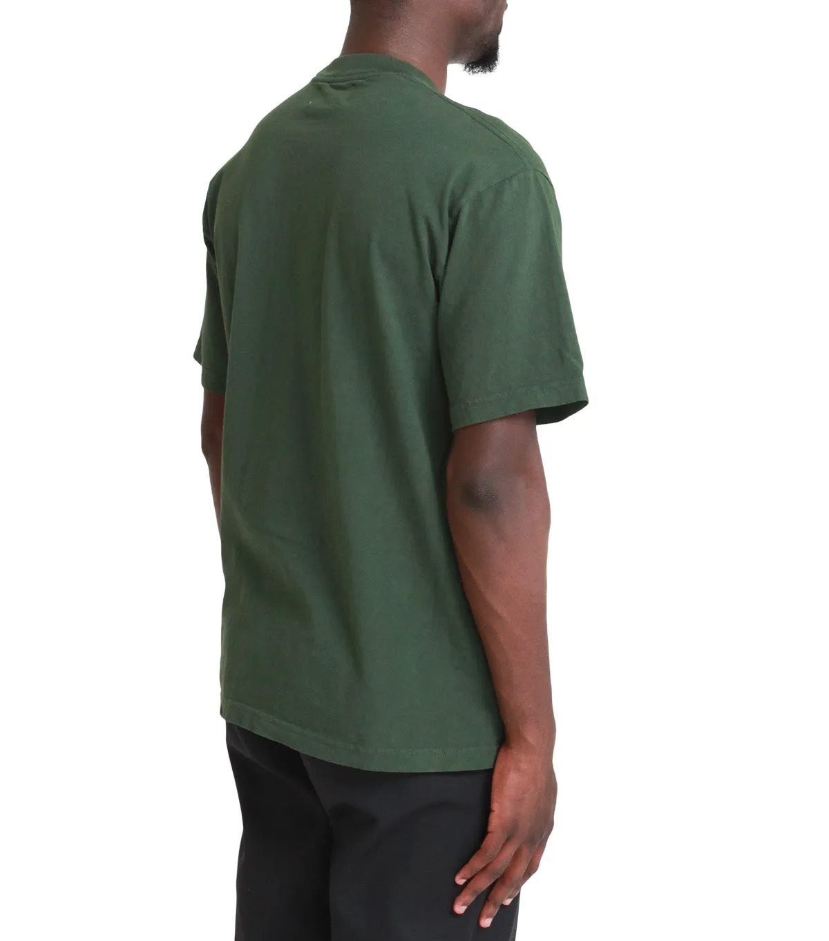 SOMEWHERE Block T-Shirt Olive