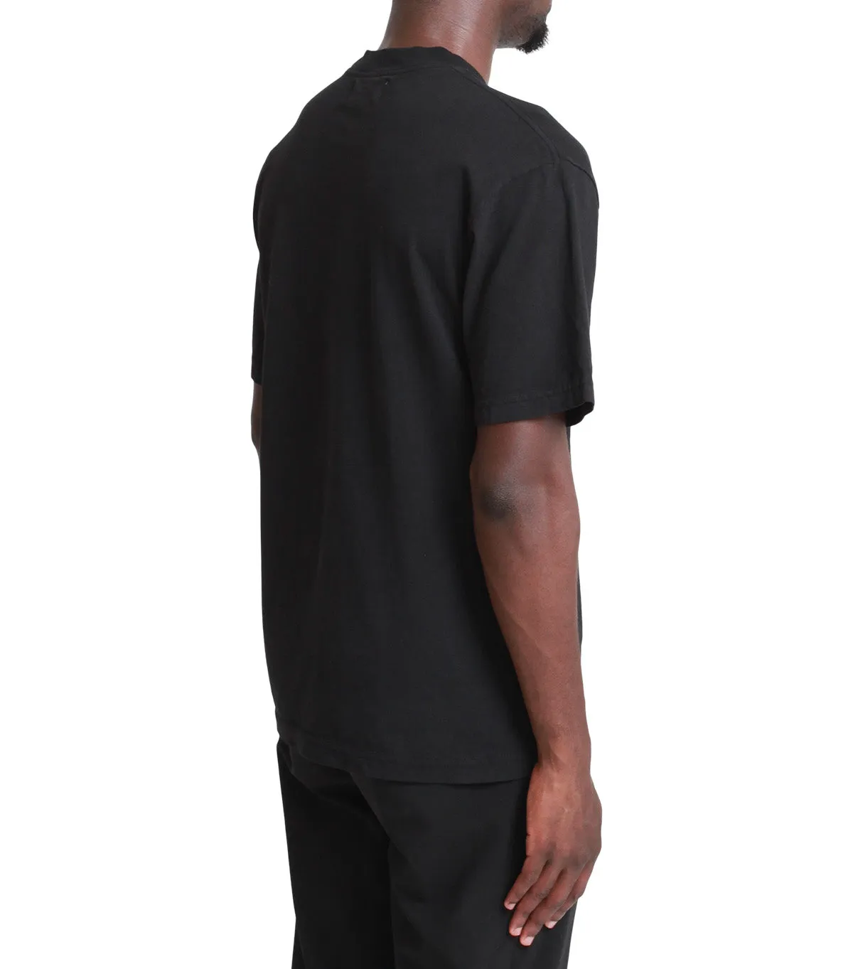 SOMEWHERE Offset T-Shirt Black