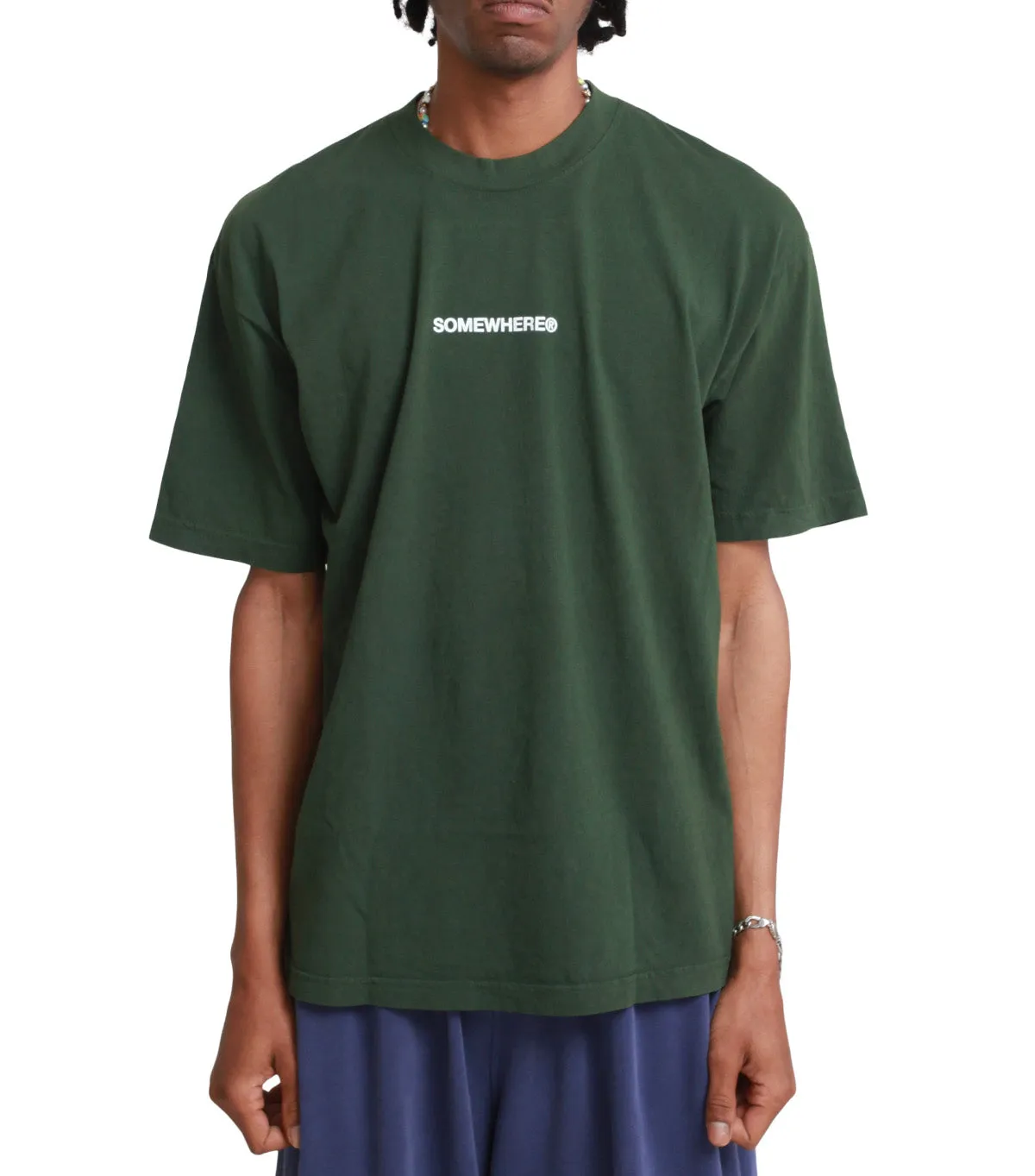 SOMEWHERE Original Logo T-Shirt Olive