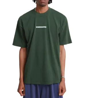 SOMEWHERE Original Logo T-Shirt Olive