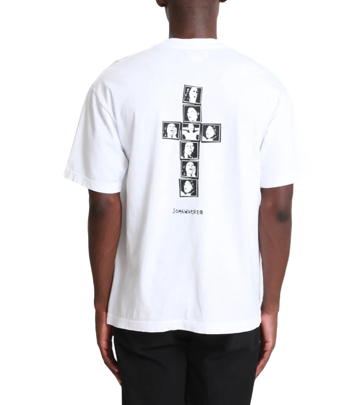 SOMEWHERE Savior T-Shirt White