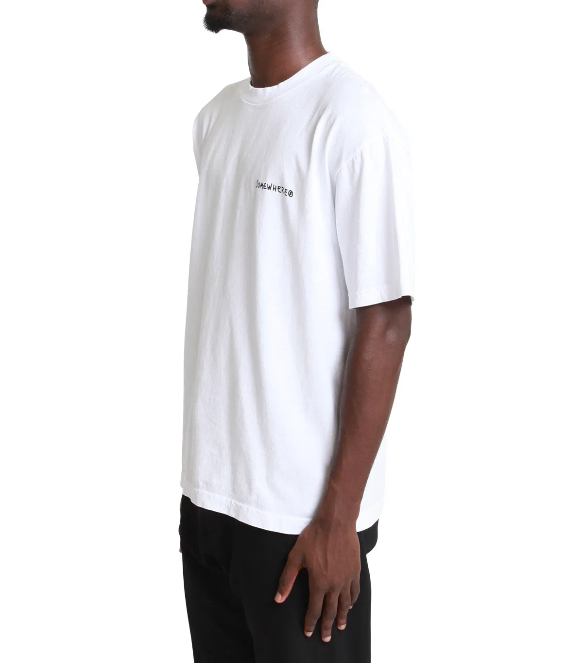 SOMEWHERE Savior T-Shirt White