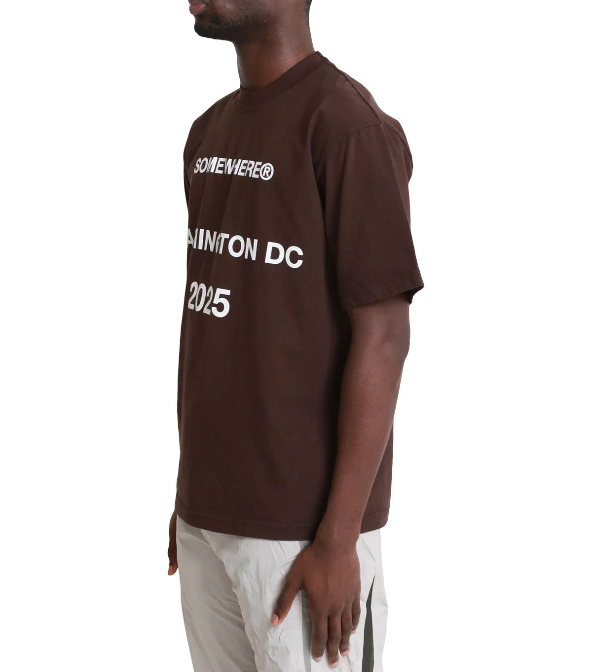 SOMEWHERE Seasonal 2025 T-Shirt Chocolate