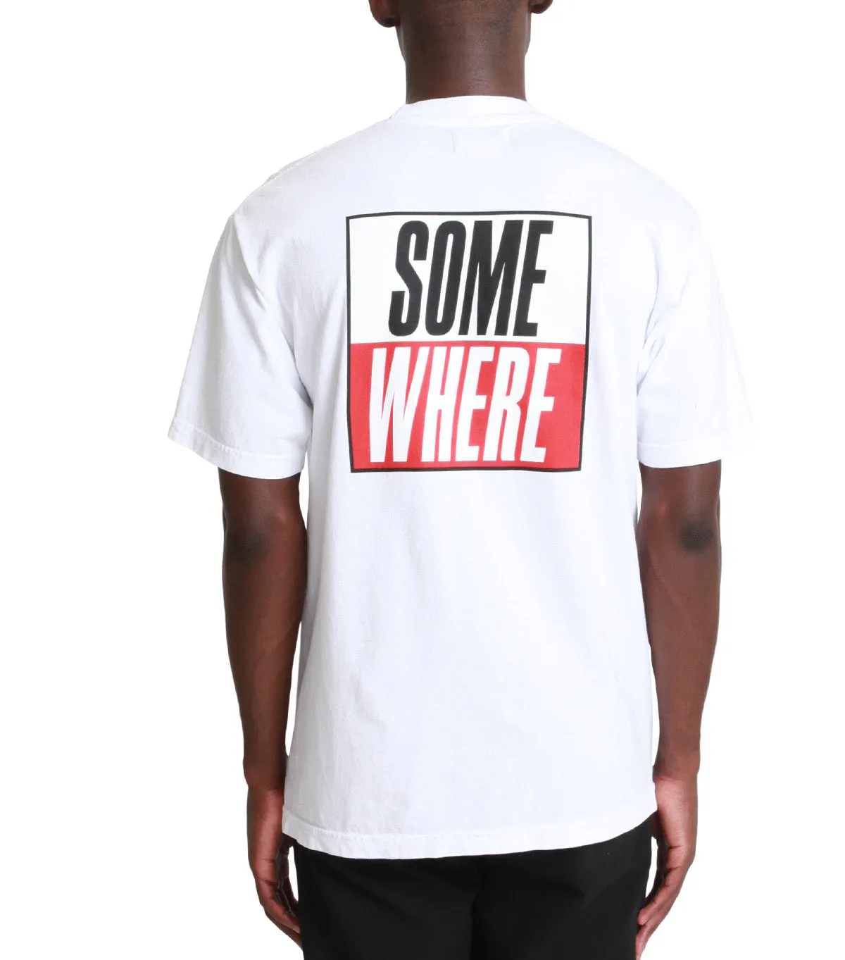 SOMEWHERE True Stories T-Shirt White
