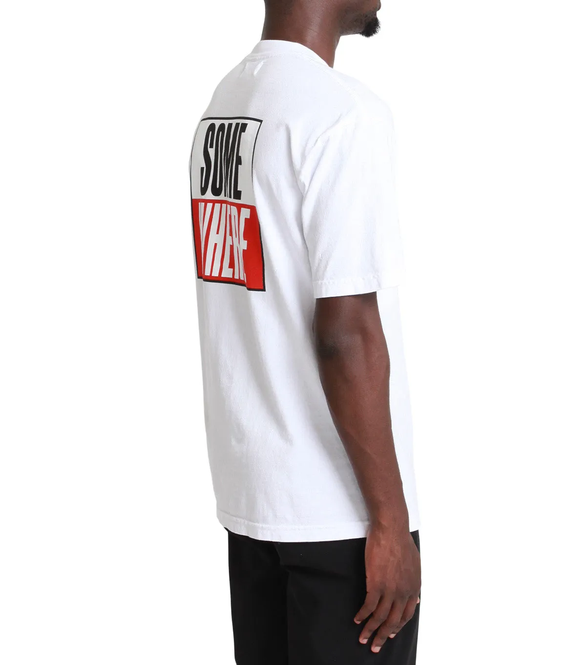 SOMEWHERE True Stories T-Shirt White