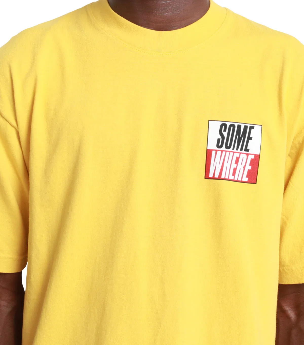 SOMEWHERE True Stories T-Shirt Yellow
