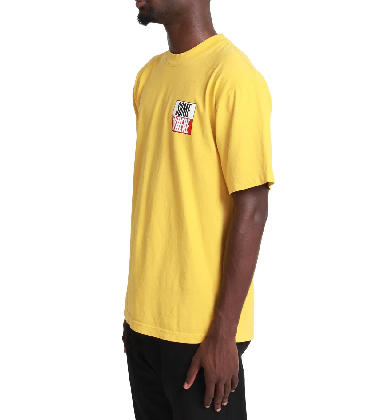 SOMEWHERE True Stories T-Shirt Yellow