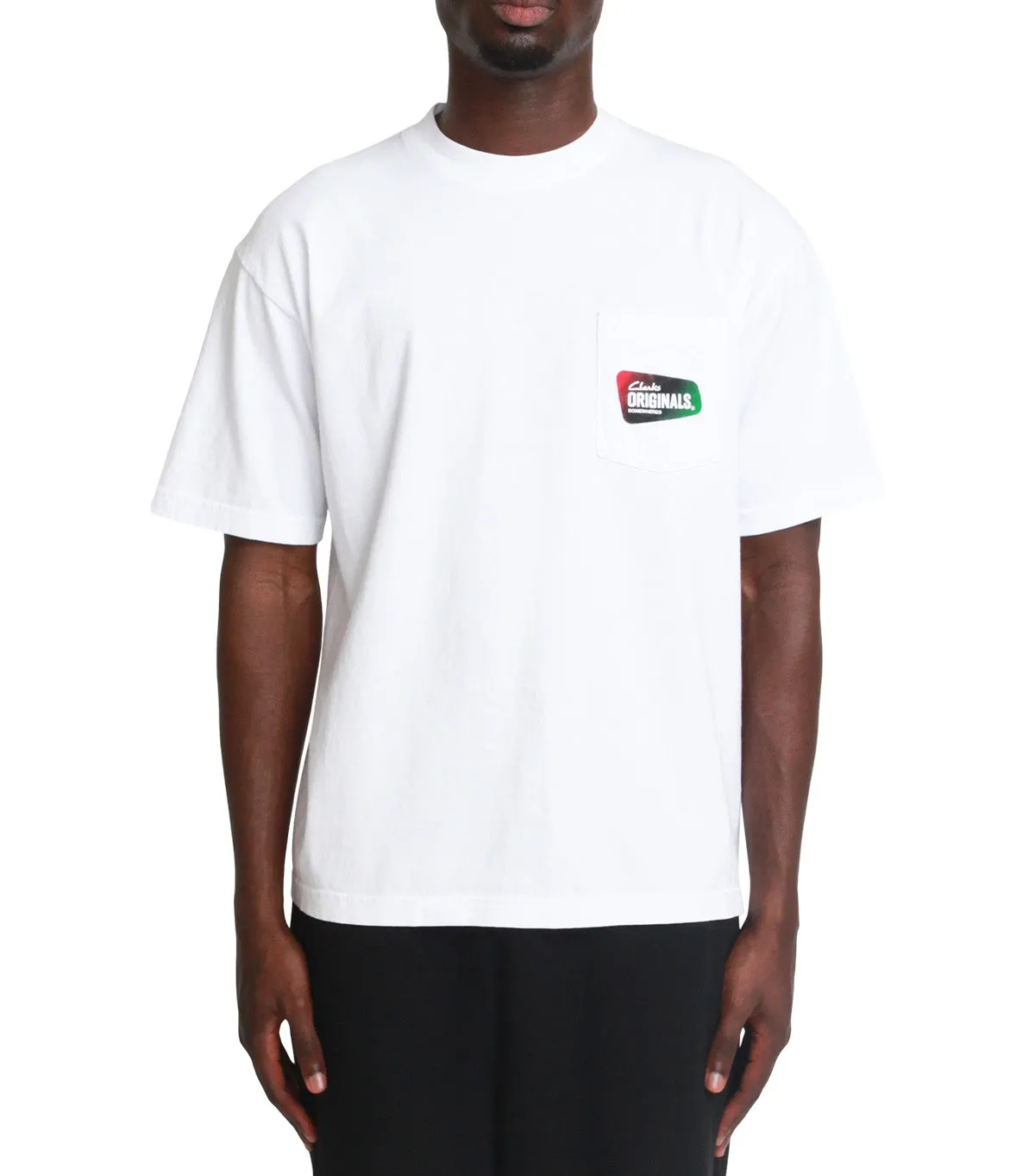 SOMEWHERE x Clarks Originals T-Shirt White