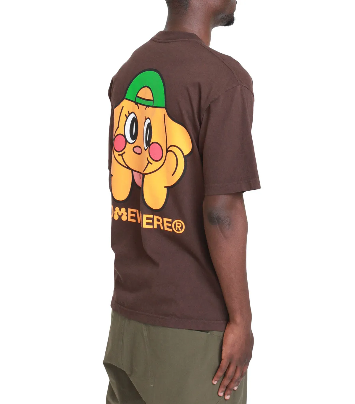 SOMEWHERE x Momotoys T-Shirt Brown