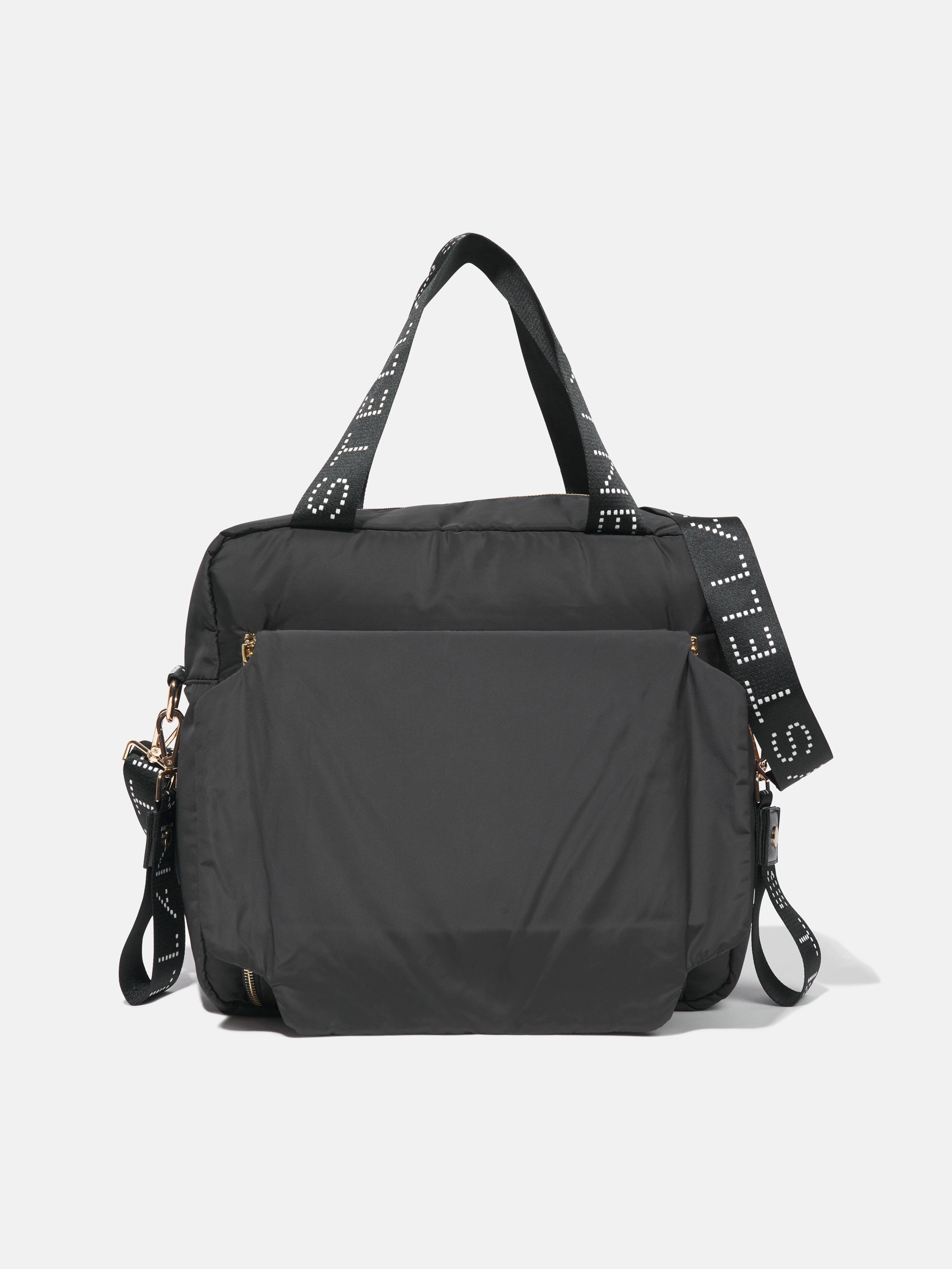 Stella McCartney Baby Logo Changing Bag in Black (36cm)