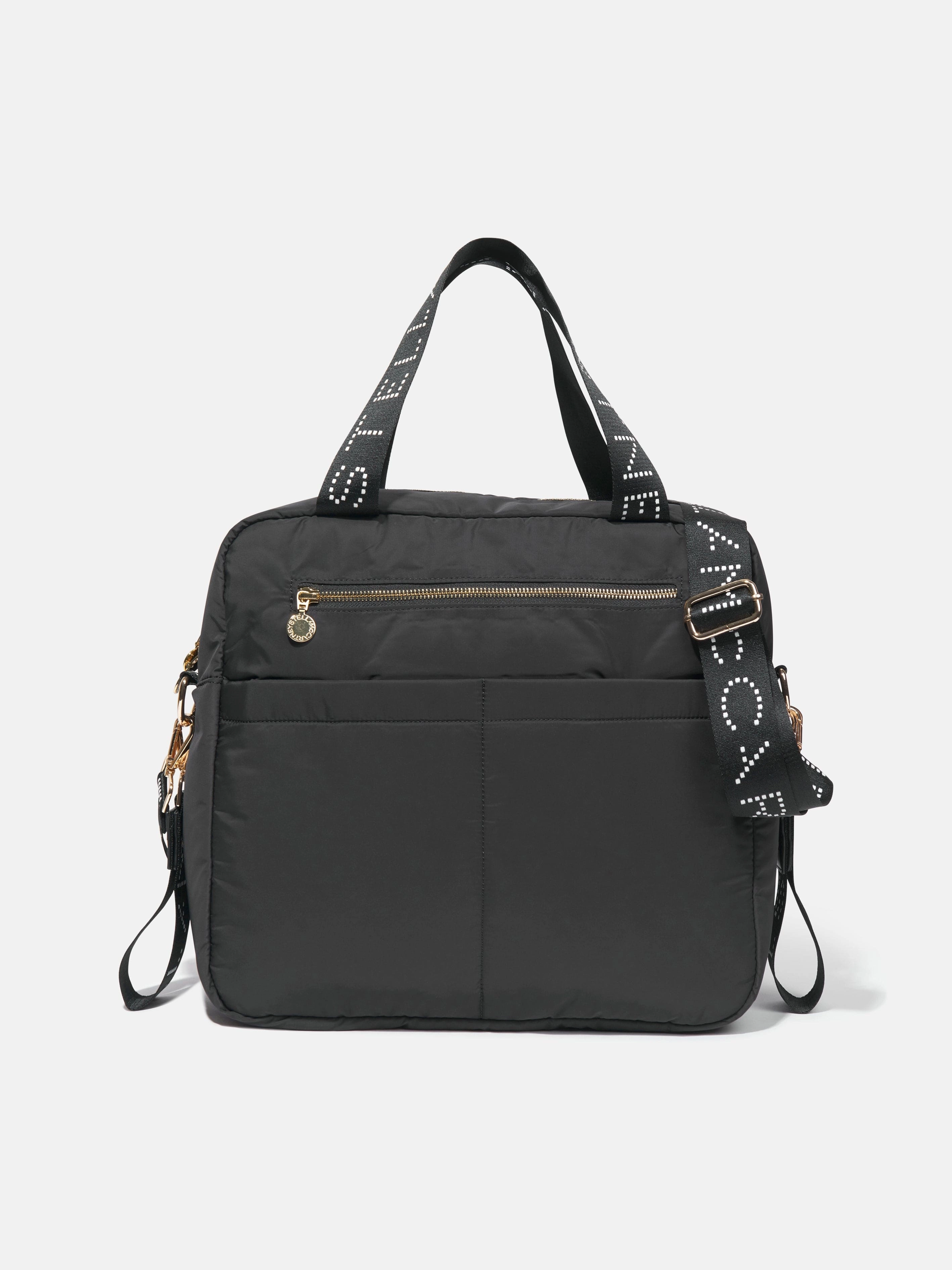 Stella McCartney Baby Logo Changing Bag in Black (36cm)