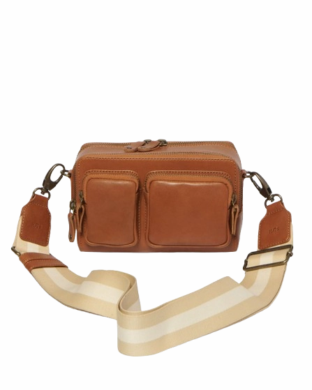 Stitch & Hide Sasha Crossbody Camera Shoulder Bag Maple Brown