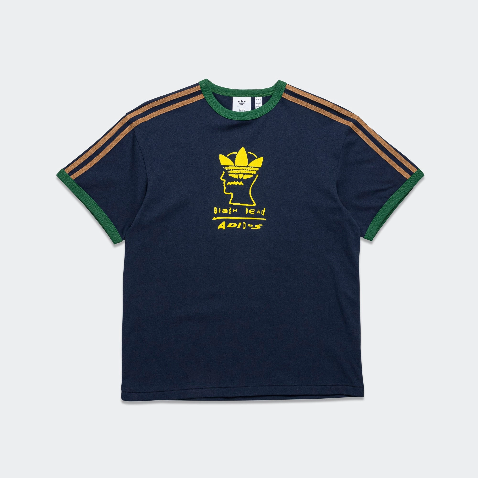 T-Shirt x Brain Dead - Collegiate Navy