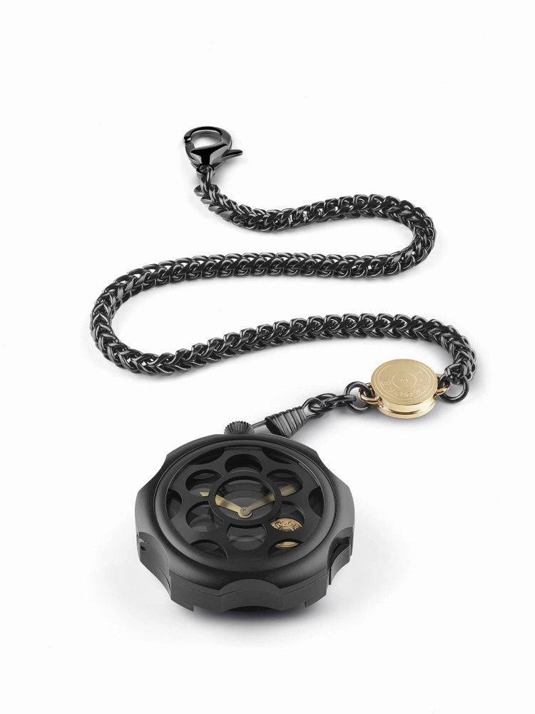 TAMBOORO Men??s watch ONE SHOT BLACK PVD - TB-100-BK-BK-CP