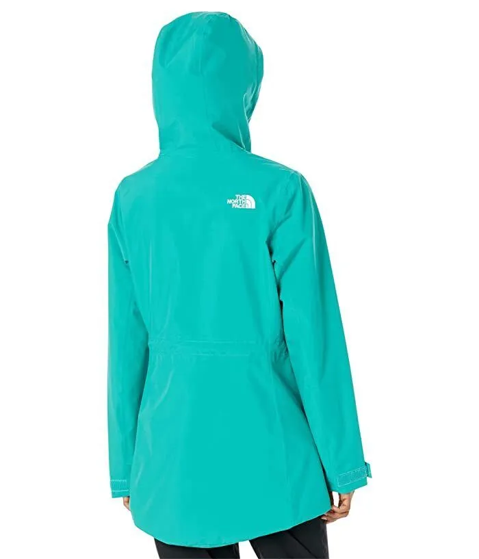 THE NORTH FACE City Breeze Rain Jacket Porcelain Green SM