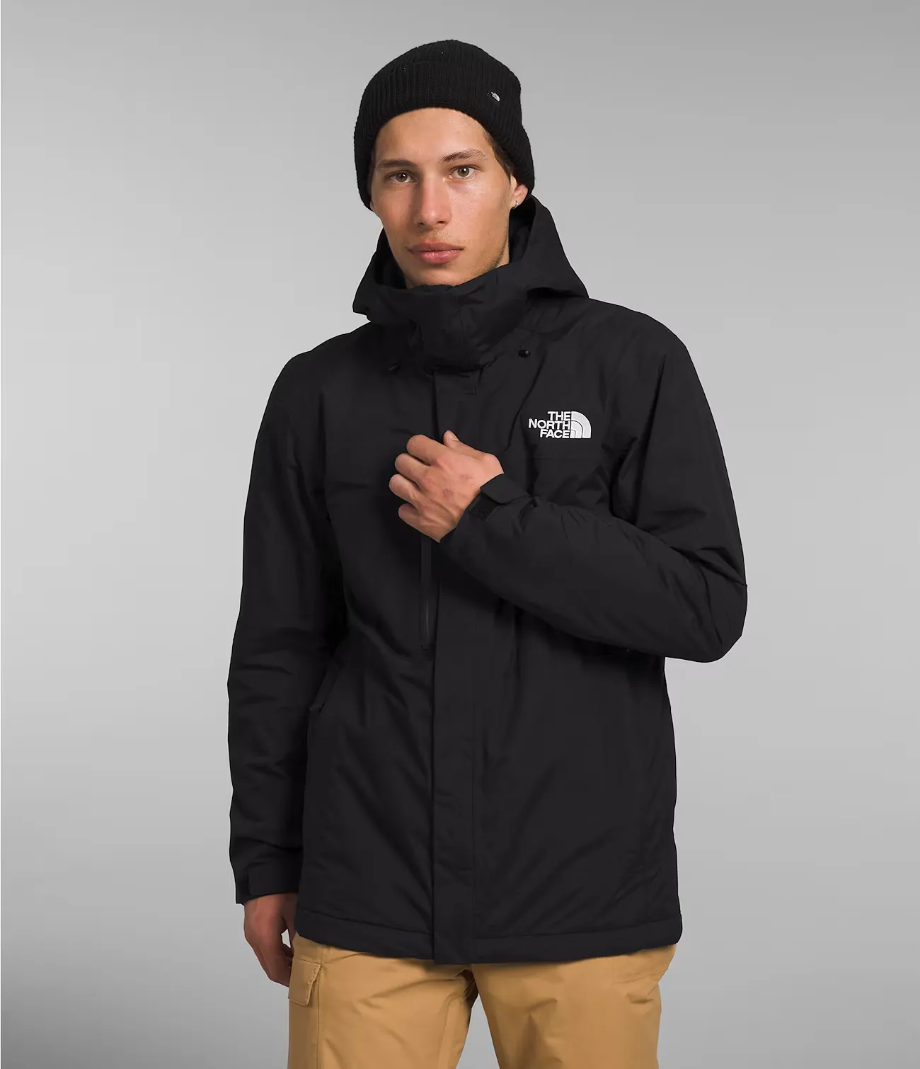 The North Face Freedom NF0A82VUJK3 Jacket Men 2XL Black Insulated Hooded APP1345