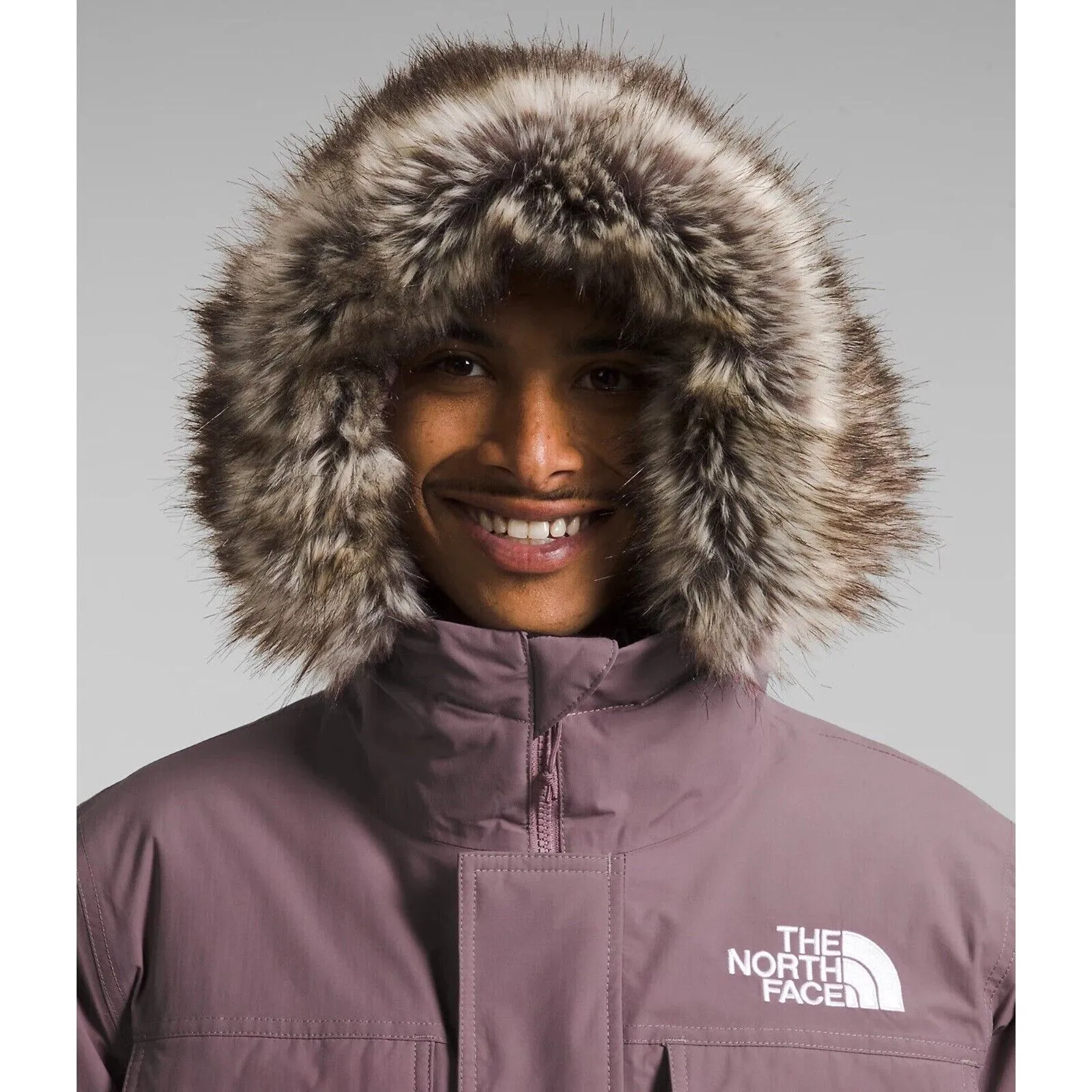 The North Face McMurdo NF0A5GD9I0V Bomber Jacket Men Fawn Gray Waterproof APP245