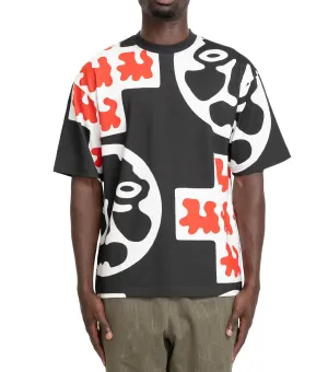 The Trilogy Tapes Cross Head T-Shirt Black