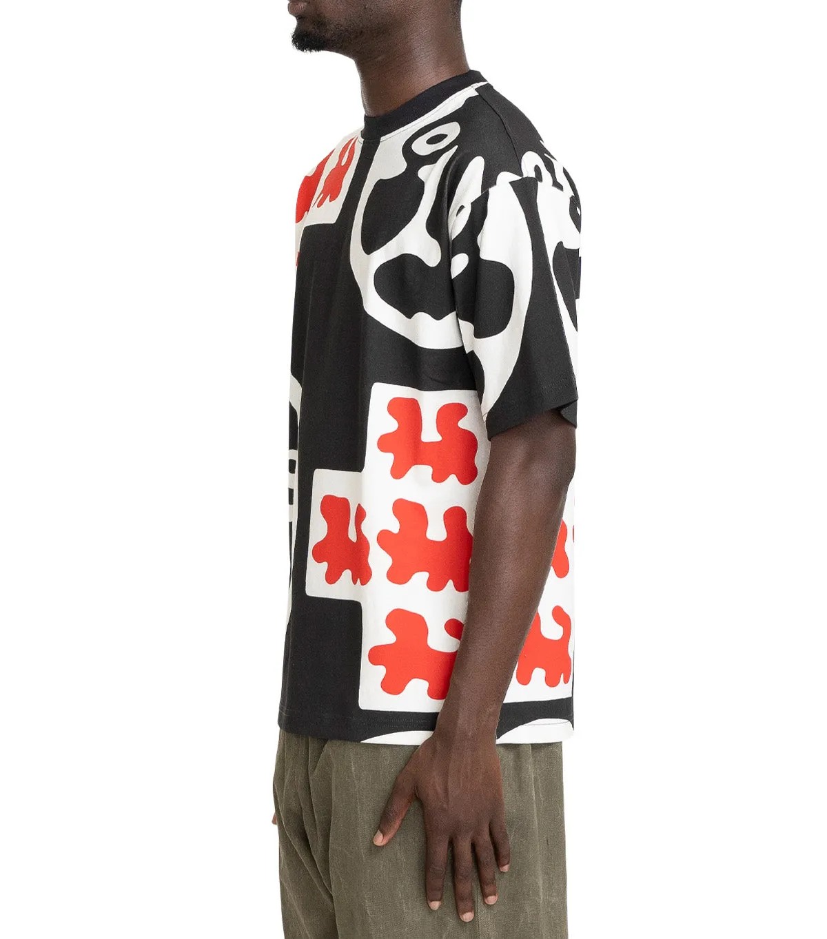 The Trilogy Tapes Cross Head T-Shirt Black