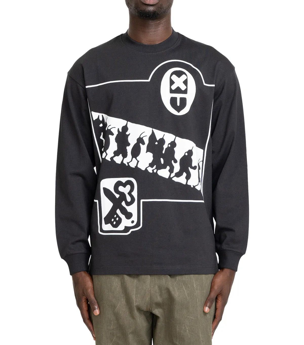 The Trilogy Tapes Pathetic Legion Longsleeve Black