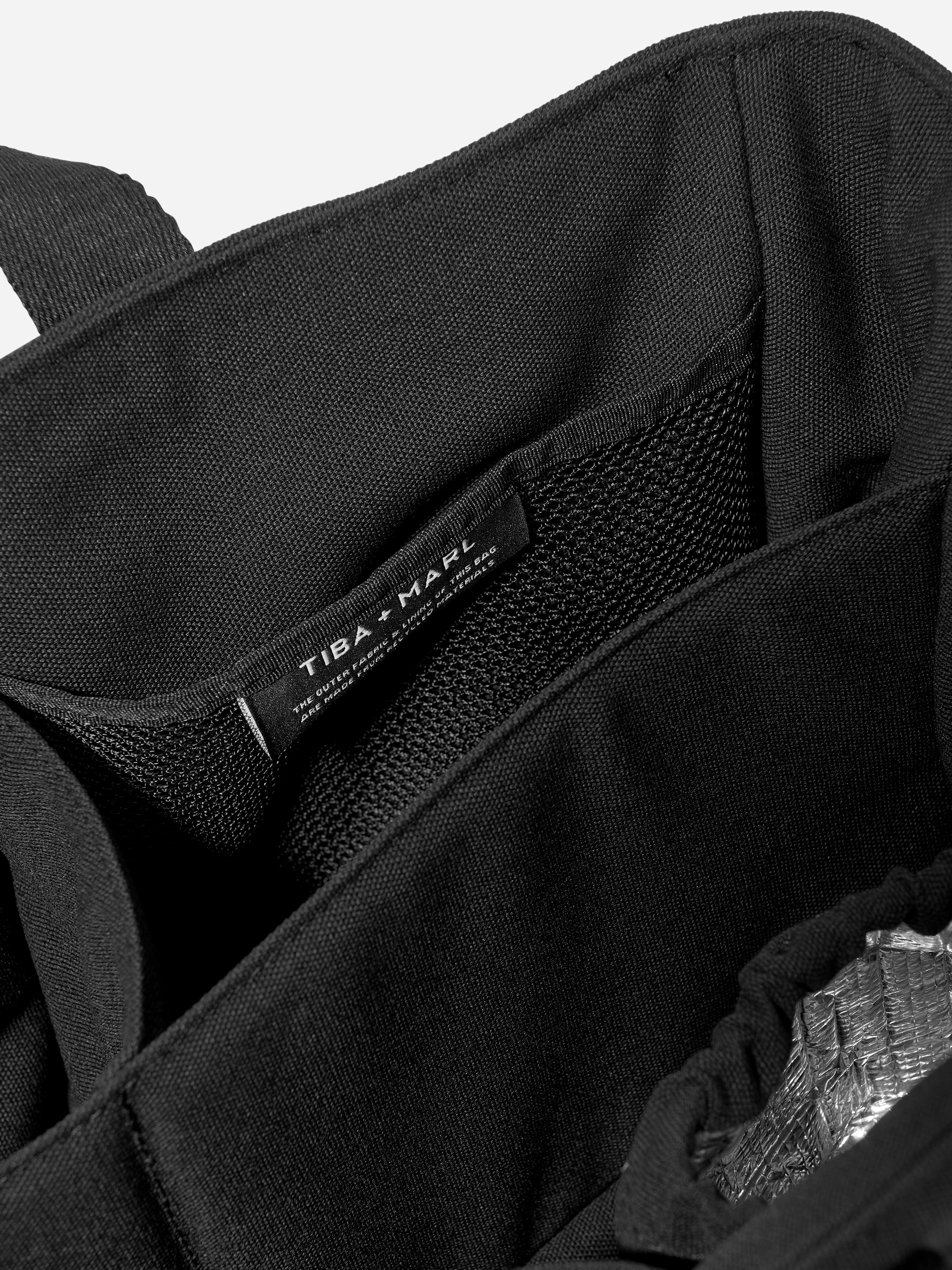 Tiba   Marl Baby The Canvas Organiser Caddy in Black (26cm)