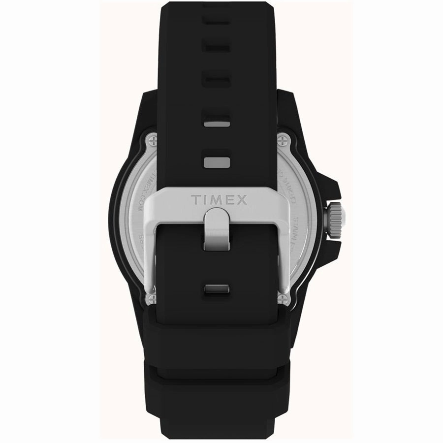Timex Indiglo Easy Reader Rubber Strap Mens Watch TW5M61200