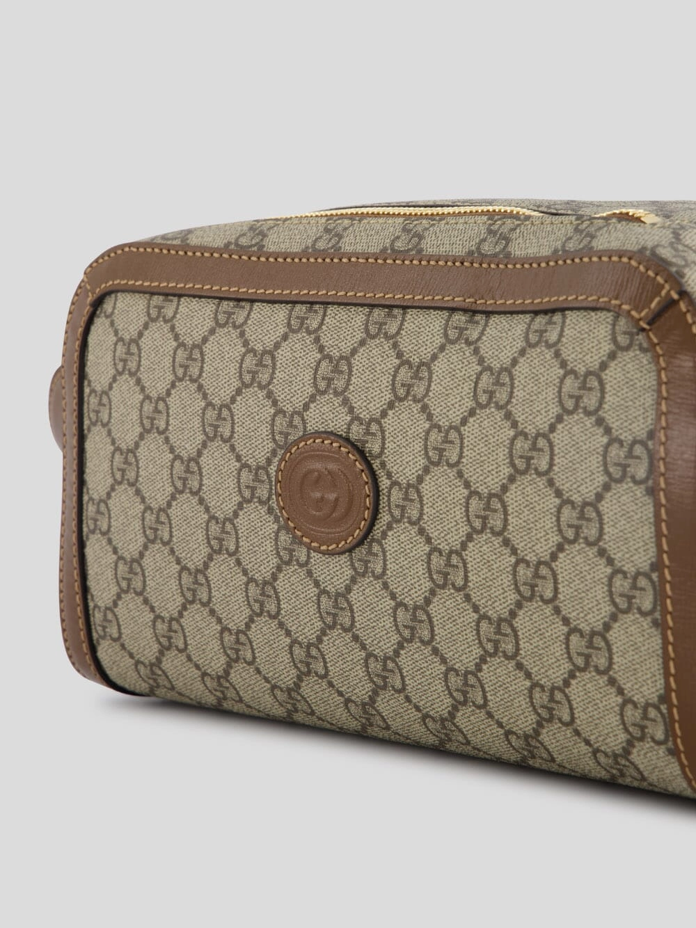 Toiletry Case With Interlocking G