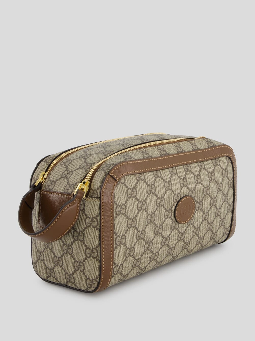 Toiletry Case With Interlocking G