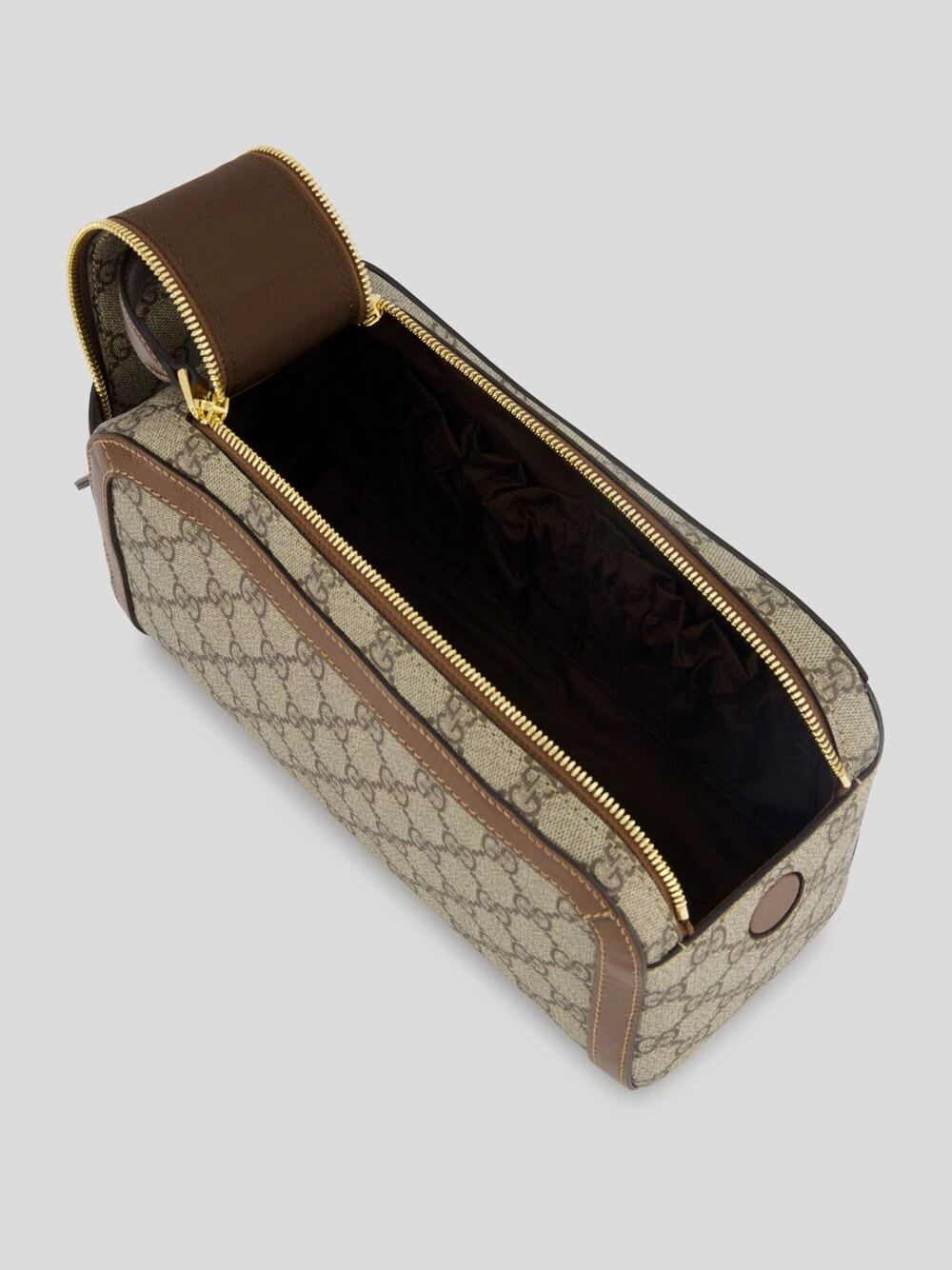 Toiletry Case With Interlocking G