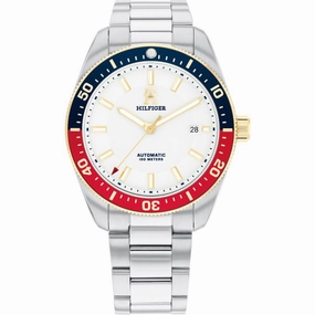 Tommy Hilfiger TH85 Mens Stainless Steel Automatic Watch 1710551