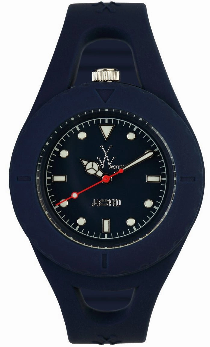 ToyWatch Jelly Looped Blue Plasteramic & Silicone Womens Watch Blue Dial JL03DB