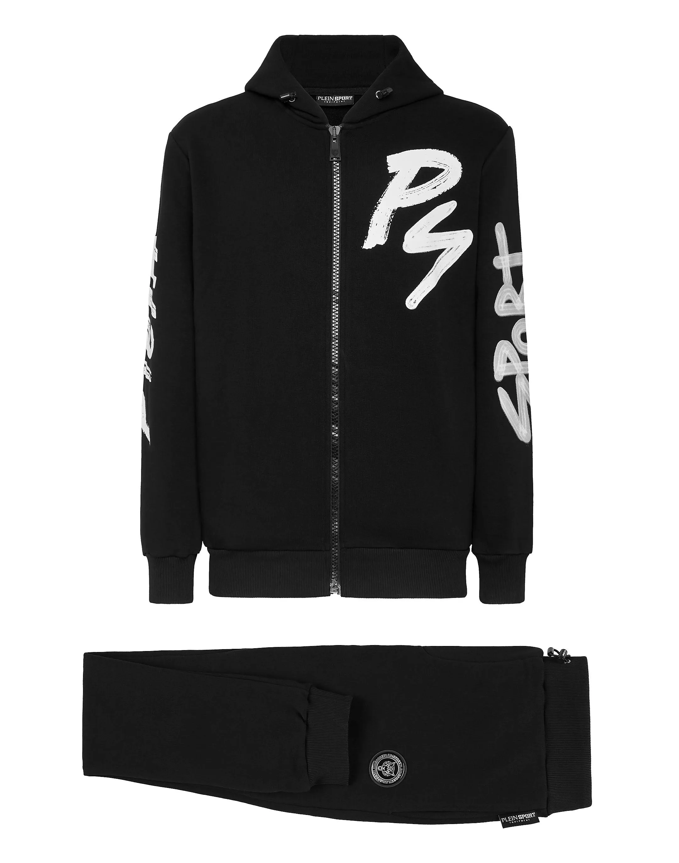 Tracksuit: Hoodie Jogging pants Stencil Tiger Street Fighter