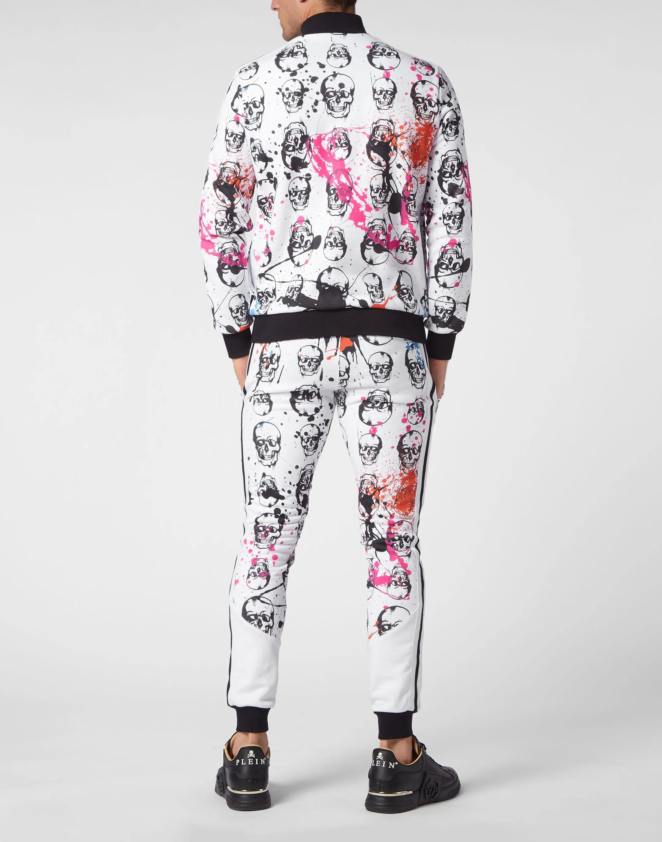 TRACKSUIT: ZIP-UP JACKET   JOGGING PANTS SKULL
