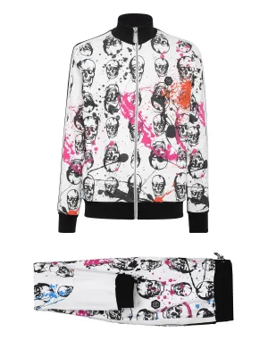 TRACKSUIT: ZIP-UP JACKET   JOGGING PANTS SKULL
